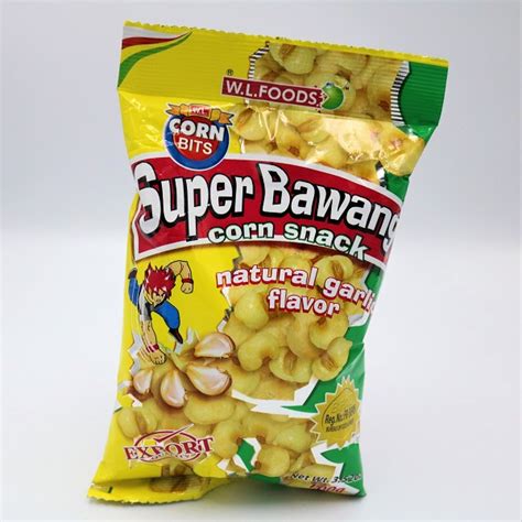 Corn Bits Super Bawang Natural Garlic Corn Snack Salangi Ko Pu
