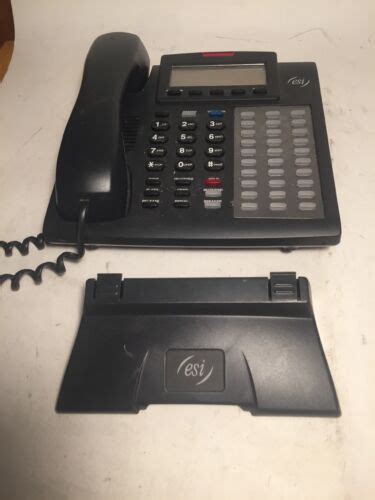 Esi 48 Key R Dfp Business Office Phone Black W Handset Coil Cord And