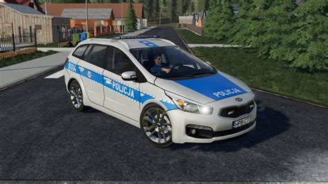 Kia Ceed Sw Policja Farming Simulator 2019 Polish Police Car Fs
