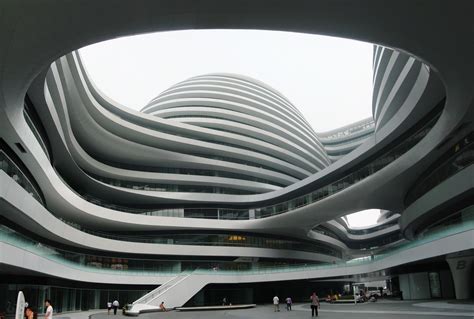Galaxy Soho By Zaha Hadid Architects Into The Project Architecture