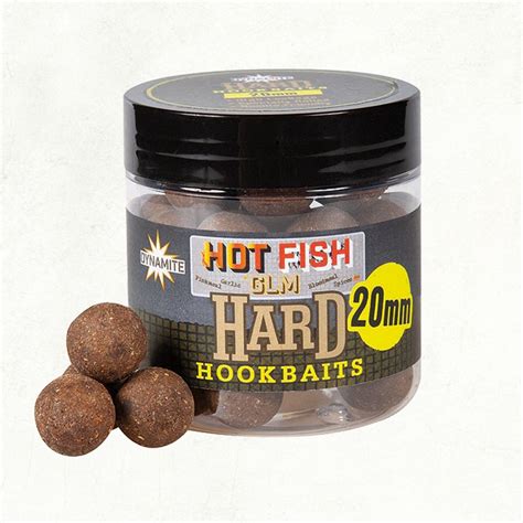 Dynamite Baits Hot Fish And Glm Hardened Hookbaits Boilies 20mm