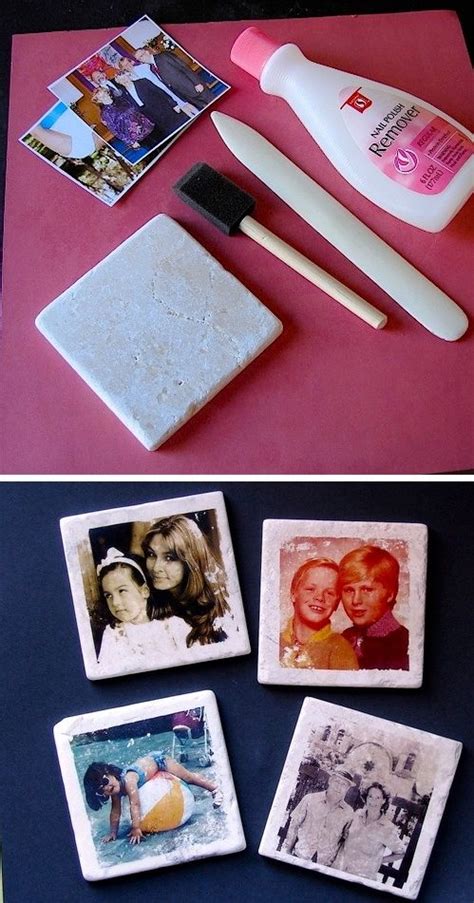 Diy Tile Photo Coasters Tutorial Pictures Photos And Images For