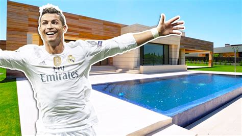 Cristiano Ronaldos House In Madrid Inside Tour 2017 New Youtube