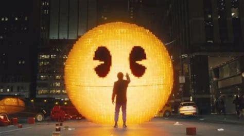 Pixels Clip Celebrates Pac Mans 35th Anniversary Movie