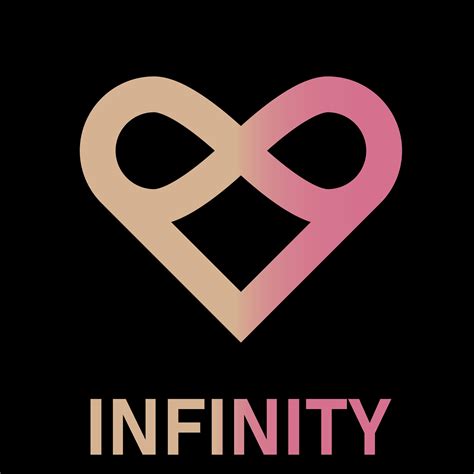 Most Unique Love Shape Infinity Logo Design Masterbundles