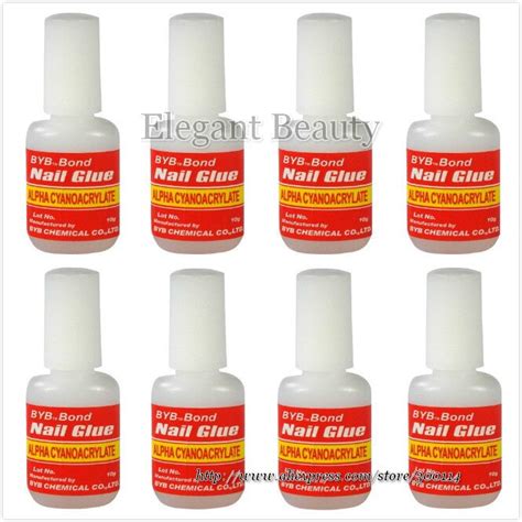 Wholesale Professional Strong Nail Tip Glue Bond 10g Byb 808 With Brush