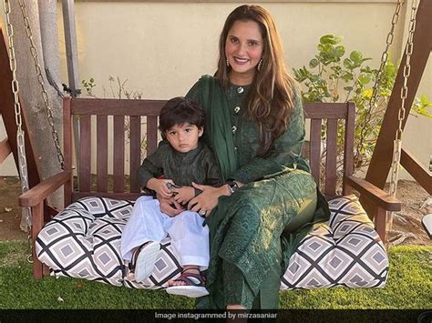 Sania Mirza Shares Adorable Pictures With Son Izhaan Tennis News