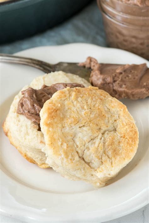 Buttermilk Biscuits With Chocolate Honey Butter Crazy For Crust