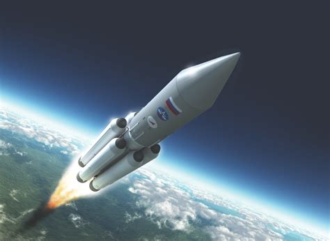 Exclusive Illustration Of Russias Upcoming Angara 7 Heavy Lift Rocket