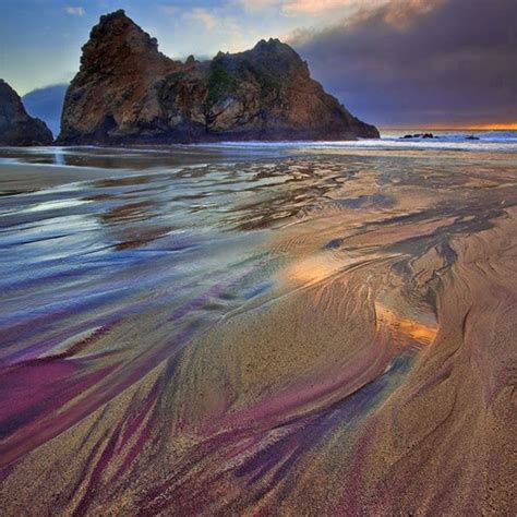 Pfeiffer Purple Sand Beach California Holidayspots4u