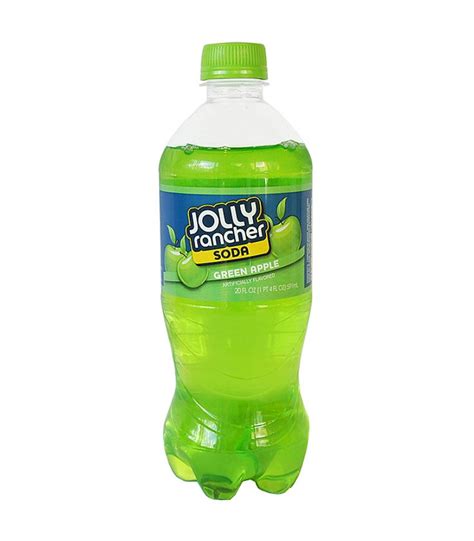 Jolly Rancher Green Apple Soda 20oz 591ml American Fizz Jolly