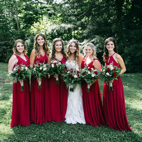The Best Bridesmaids Dress Colors For Fall Weddings