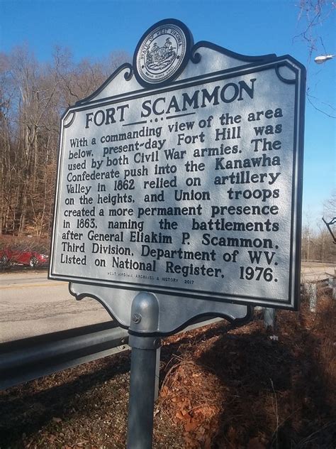 Fort Scammon Highway Historical Marker