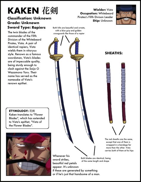 The One Piece Sword Encyclopedia A Complete Collection Of Every Sword