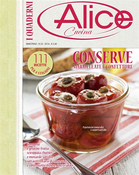 I Quaderni Di Alice Cucina Ricette Gastronomia Marmellata