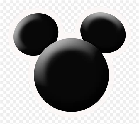 Mickey Mouse Head Silhouette Clip Art