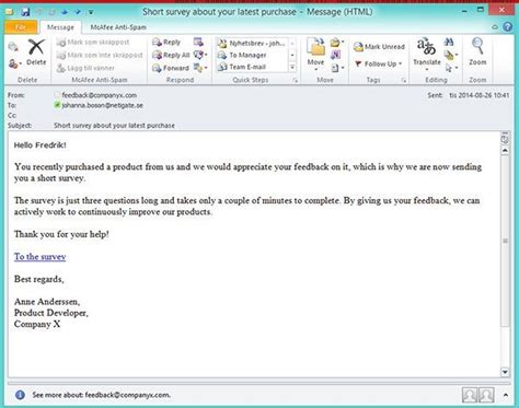 The questionnaire should be clear and easy to read. How to write better introduction email texts for your surveys
