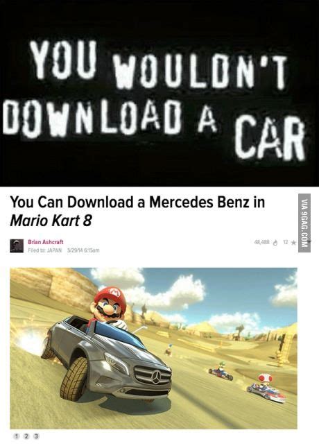 You Wouldnt Download A Car Wouldnt You Gaming Funny Car Memes
