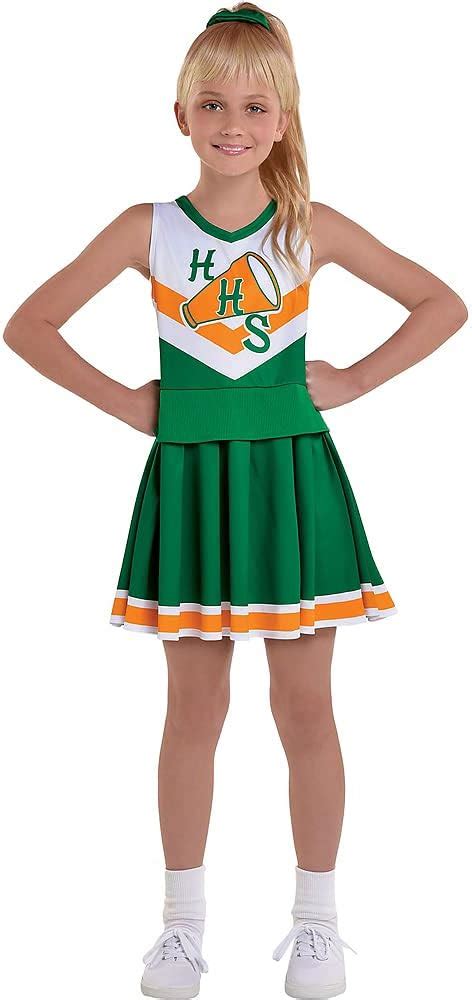 Green Cheerleader Costume Mx