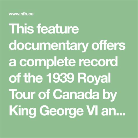 This Feature Documentary Offers A Complete Record Of The 1939 Royal