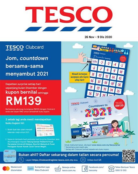 Shop online and enjoy delivery to your doorstep. 26 Nov-9 Dec 2020: Tesco Promotion Catalogue ...