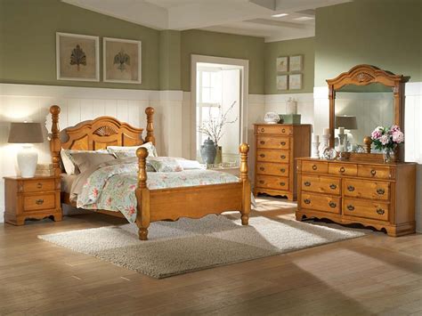 Darker virgin forest such as stained desiccate, mahogany. Pine Bedroom Furniture plus Table Lamp and Flower Vase ...