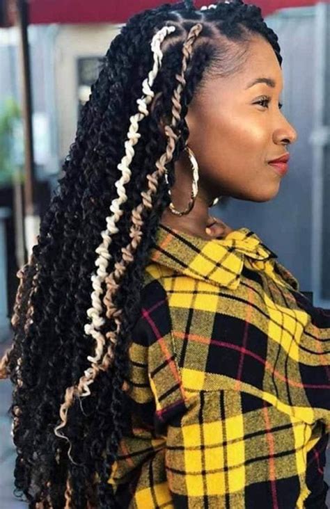 30 Beautiful Passion Twists Braids Hairstyles Hairdo Hairstyle