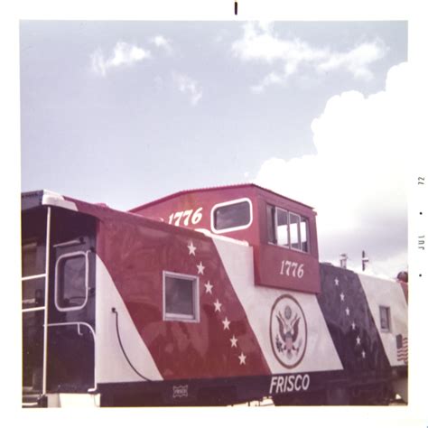 Slsf Caboose 1776 Opposite Side 34 View St Louis San
