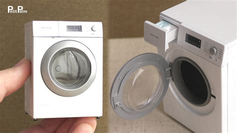 Miniature Washing Machine Made From Scratch 112 Scale Youtube