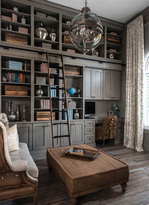 28 Dreamy Home Offices With Libraries For Creative Inspiration A Well