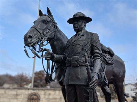The Buffalo Soldier Memorial Honors The Past And Present Of Junction