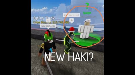 New Places To Change Haki Colors In Blox Fruit Roblox Youtube