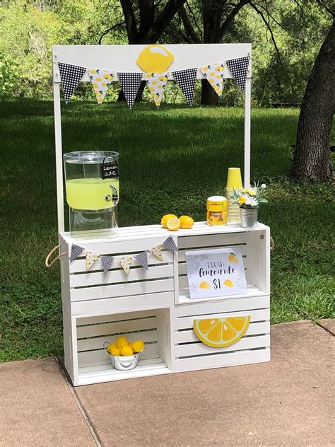 lemonade stand complete with accessories and decor artofit