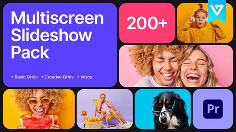 Create Multiscreen Slideshows With Slideshow Pack In Premiere Pro Youtube