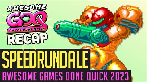 Awesome Games Done Quick 2023 Recap Speedrundale Youtube