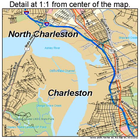 Charleston South Carolina Street Map 4513330