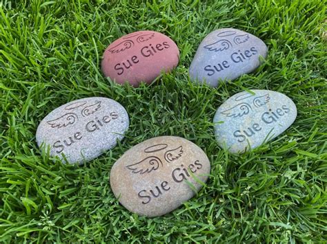 Personalized Garden Stones Custom Palm Stone Order Now