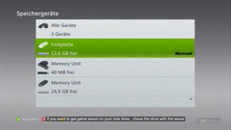 How To Use Xbox 360 Usb Stick Flash Drive Storage As Memory Unit De