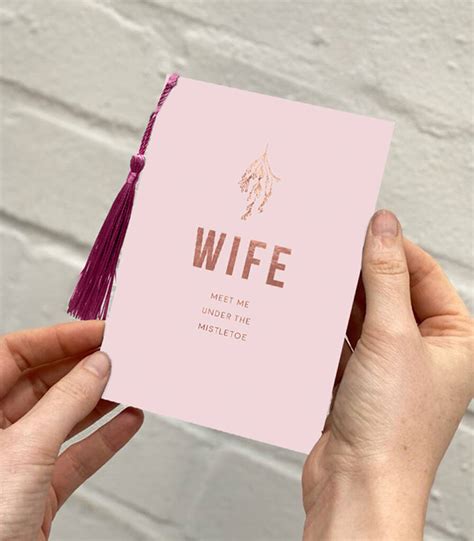 On your birthday, i just want you to know that i feel blessed having a wife like you who is less of a wife and more of an angel. Wife Christmas Card By Rodo Creative | notonthehighstreet.com