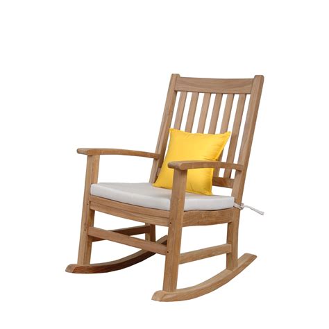 Buy online with guaranteed price and shipping door to door worldwide. Anderson Teak Palm Beach Rocking Arm Chair & Reviews | Wayfair