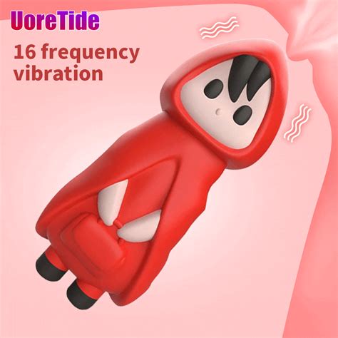 Little Red Riding Hood Clitoris Vibrator Nipples Vaginal Anal