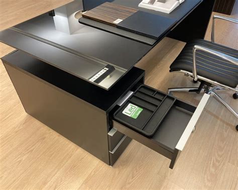 Real Wood Executive Desks And Luxury Black Glass Desks