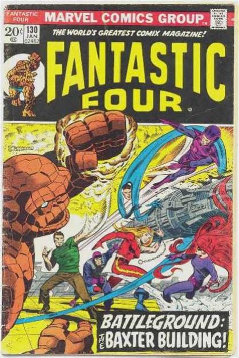 Fantastic Four Covers 100 149