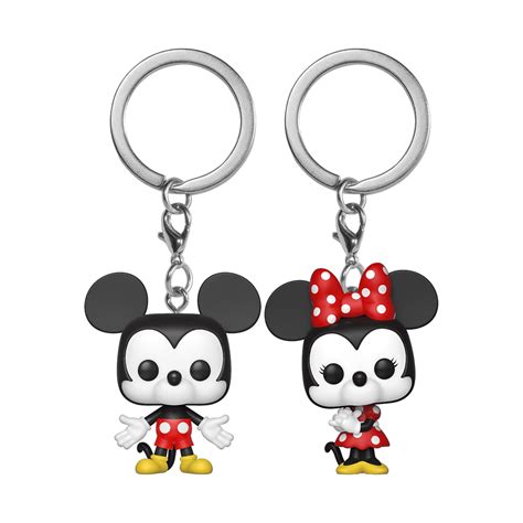 Buy Pop Keychain Mickey And Minnie 2 Pack At Funko