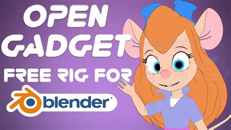 Open Gadget Blender Rig Free Gadget Hackwrench 3D Model YouTube