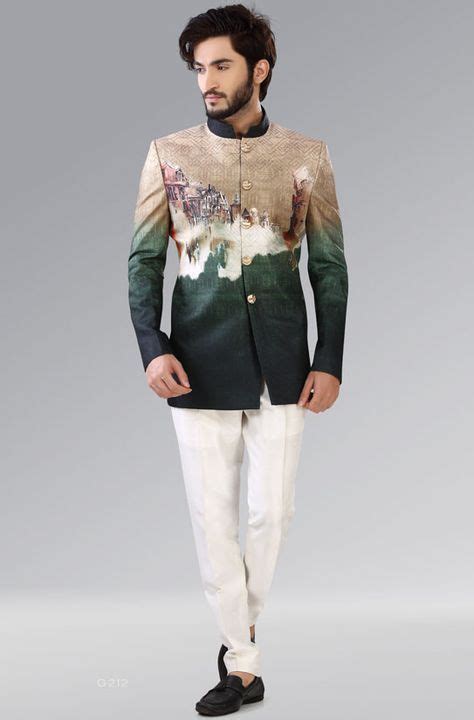 Redefine your style with timeless dress. Fabulous Multicolor Jodhpuri Suit | Indian men fashion ...
