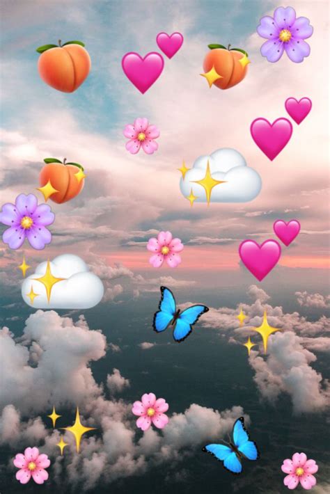 ⚡️ Aesthetic Emoji Background Милые обои Обои
