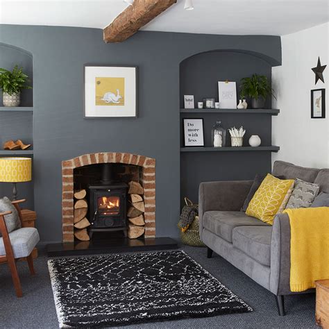 Right now, there are so many ways you can apply in using the combination of the two compatible colors in your living room. Grey living room ideas | Ideal Home
