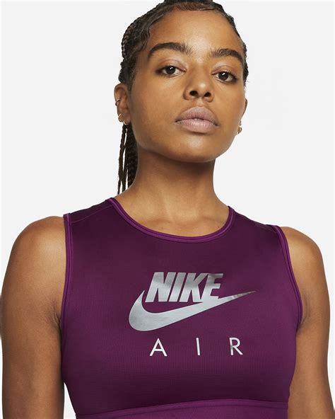 Nike Air Swoosh Womens Medium Support High Neck Sports Bra Nike Ae