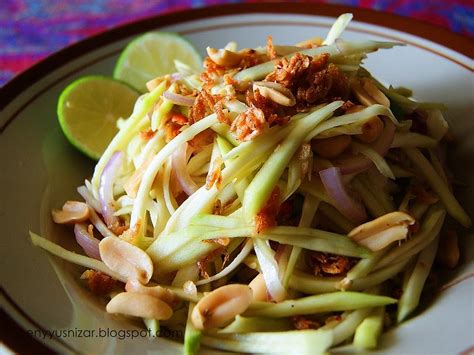 Kerabu mangga muda try masak icookasia. Kerabu Mangga Thai